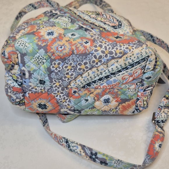 Vera Bradley SET Citrus Paisley Floral Crossbody Bag & Large Wallet - Picture 7 of 11